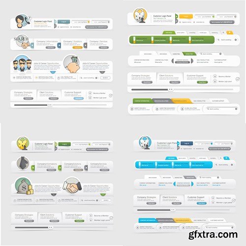 Web Elements Collection 2, 25xEPS