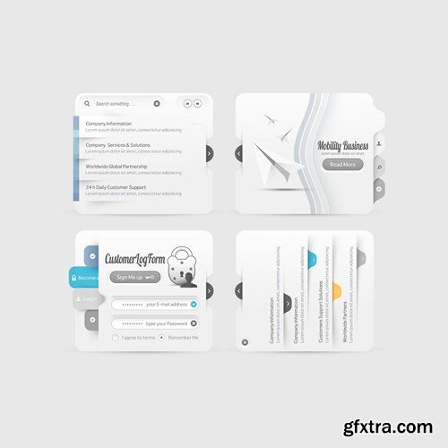 Web Elements Collection 2, 25xEPS