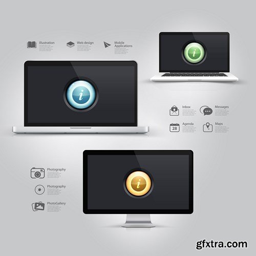 Web Elements Collection 2, 25xEPS