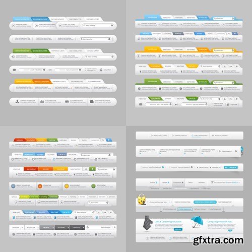 Web Elements Collection 2, 25xEPS