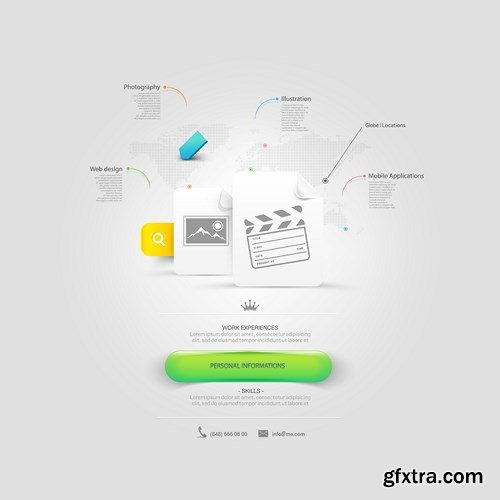 Web Elements Collection 2, 25xEPS