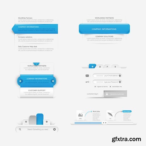 Web Elements Collection 2, 25xEPS