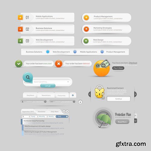 Web Elements Collection 2, 25xEPS
