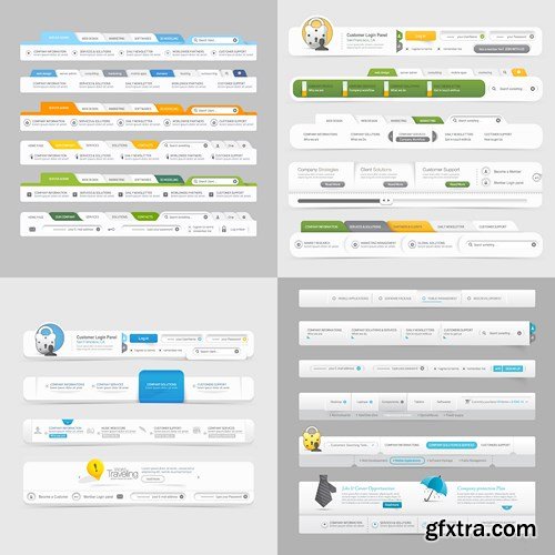 Web Elements Collection 2, 25xEPS