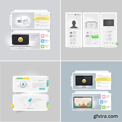 Web Elements Collection 2, 25xEPS