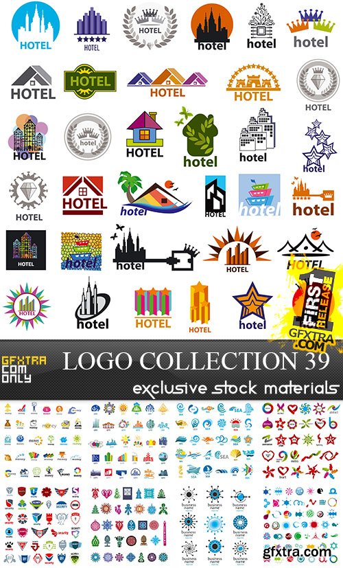 Collection of Logos vol.39, 25xEPS, AI