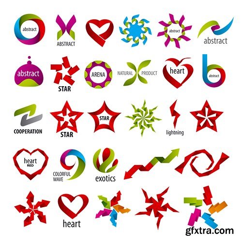 Collection of Logos vol.39, 25xEPS, AI