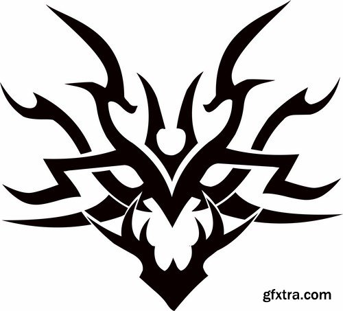 Tattoo elements 3,25 x EPS