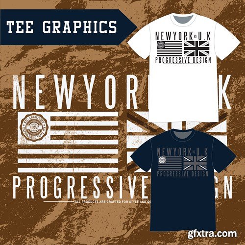 T-Shirts Design Collection, 25xEPS