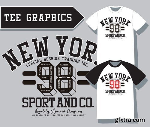 T-Shirts Design Collection, 25xEPS