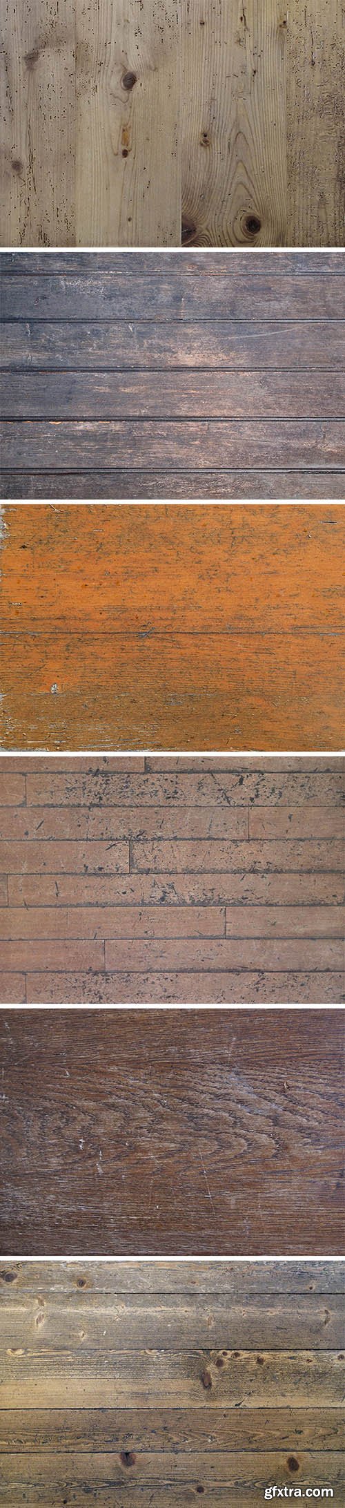 Textures - 6 Vintage Wood Backgrounds Vol.2