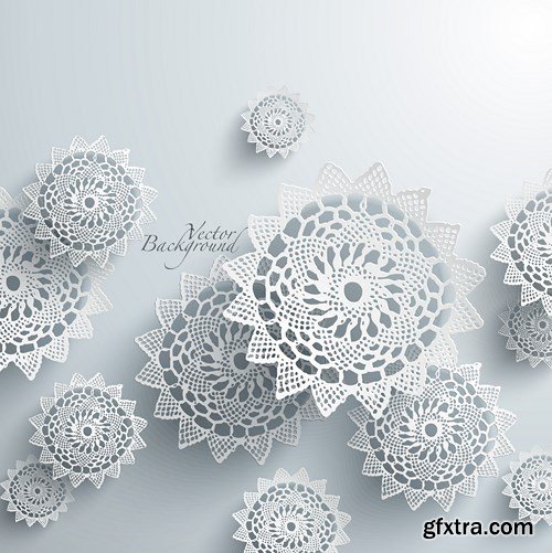 3D Paper and Elements of Design, 15xEPS