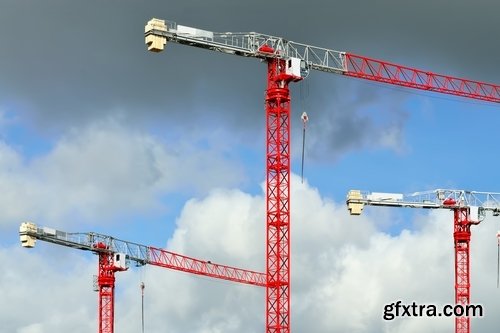 Collection of different cranes 25 UHQ Jpeg