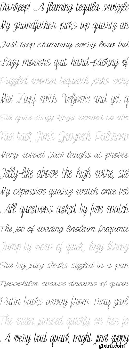 Rachele Font Family 40xOTF Rachele Font Family 40xOTF