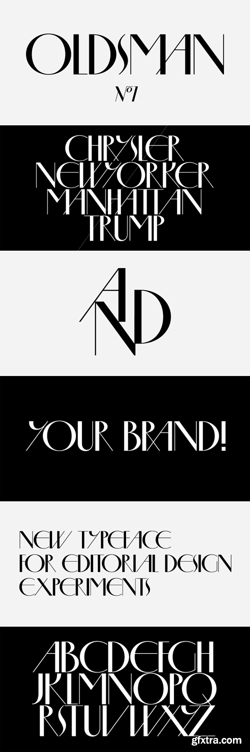 Oldsman No. 1 Font Family - 2 Fonts for $93 Oldsman No. 1 Font Family - 2 Fonts for $93