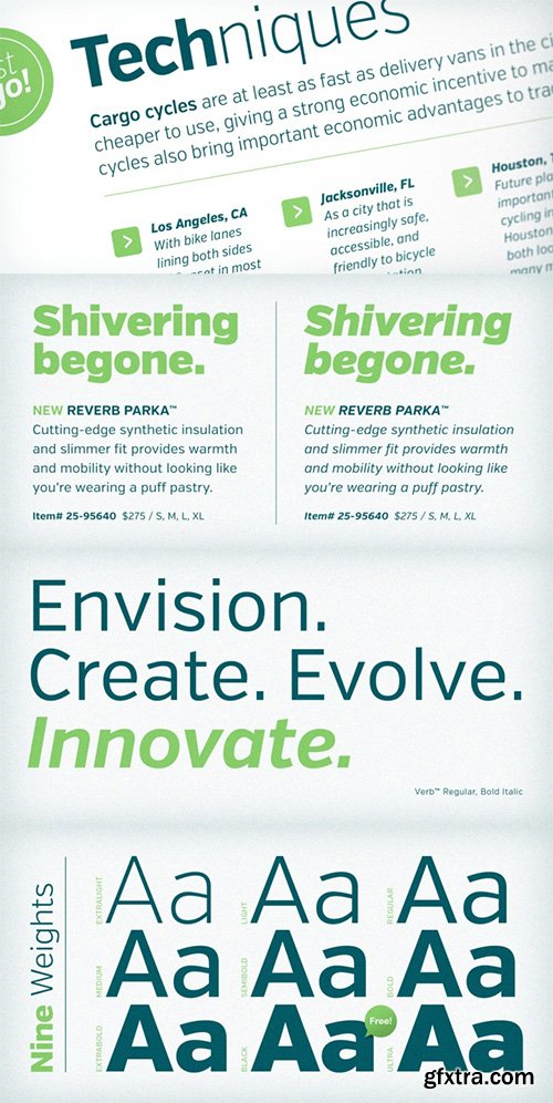 Verb Font Family - 72 Fonts $1440