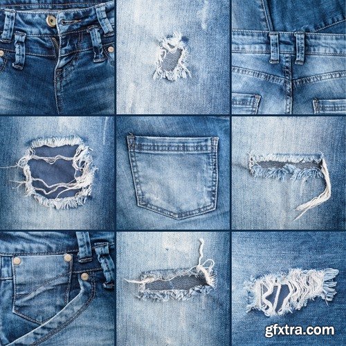 Jeans and jeans textures Stock images - 25 HQ Jpg