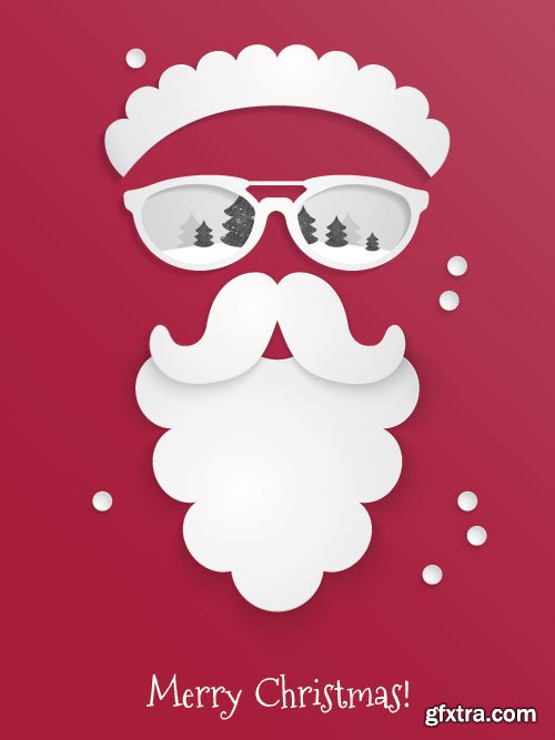 New Santa Claus Vectors 25xEPS