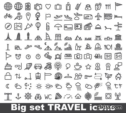 Black Icons MEGA Collection #2, 25xEPS