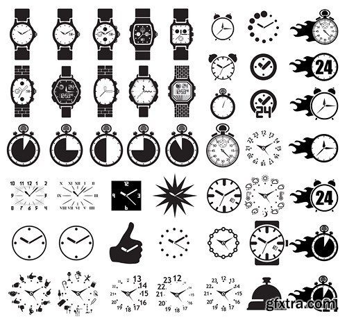 Black Icons MEGA Collection #2, 25xEPS