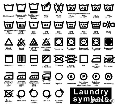 Black Icons MEGA Collection #2, 25xEPS