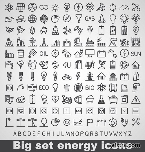 Black Icons MEGA Collection #2, 25xEPS