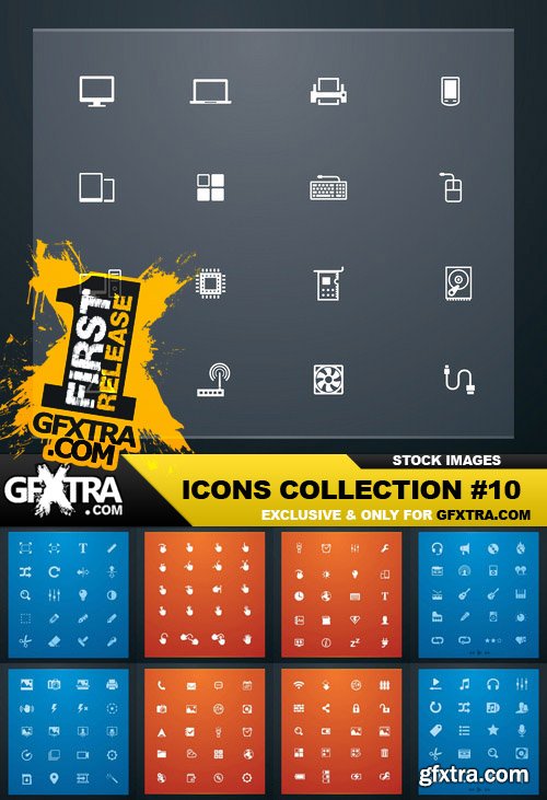 Icons Collection #10 - 25 Vector