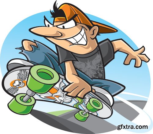 SkateBoarders 1, 25xEPS SkateBoarders 1, 25xEPS