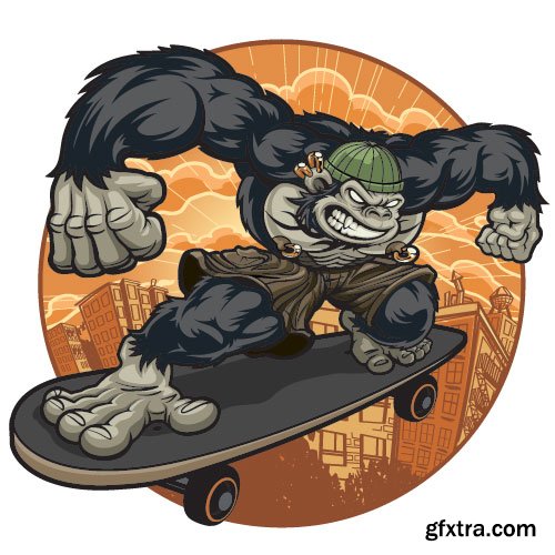 SkateBoarders 1, 25xEPS SkateBoarders 1, 25xEPS