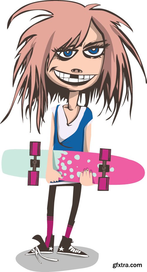 SkateBoarders 1, 25xEPS SkateBoarders 1, 25xEPS