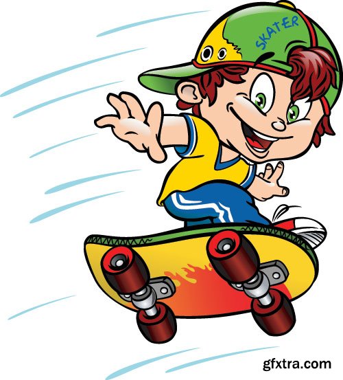 SkateBoarders 2, 25xEPS SkateBoarders 2, 25xEPS