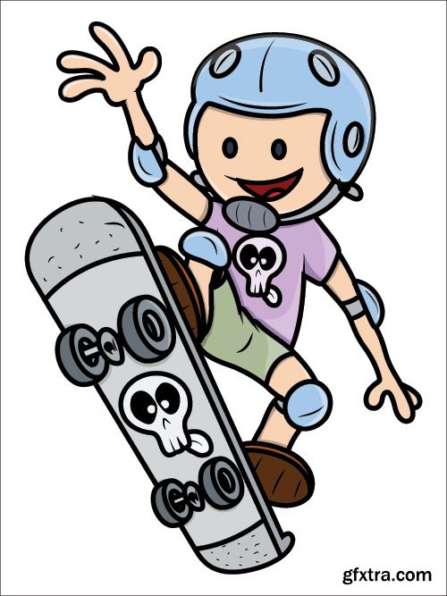 SkateBoarders 2, 25xEPS SkateBoarders 2, 25xEPS