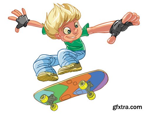 SkateBoarders 2, 25xEPS SkateBoarders 2, 25xEPS