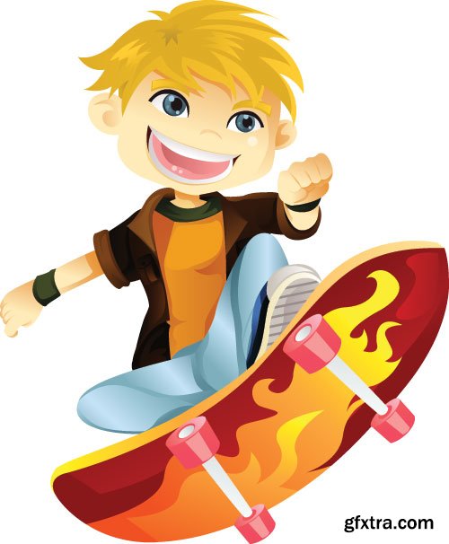 SkateBoarders 2, 25xEPS SkateBoarders 2, 25xEPS