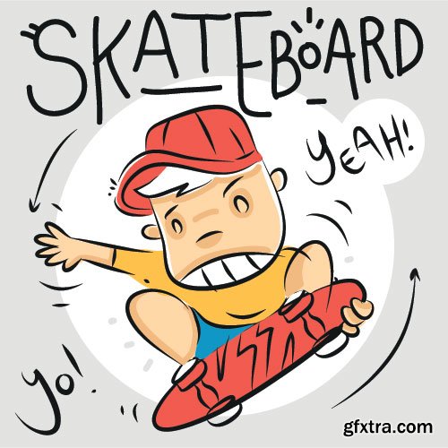 SkateBoarders 2, 25xEPS SkateBoarders 2, 25xEPS