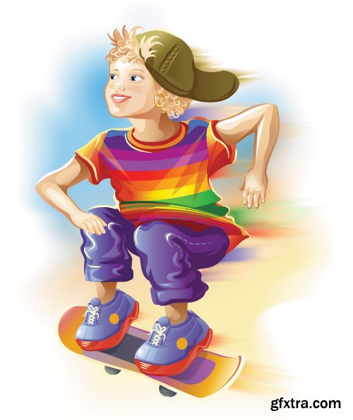 SkateBoarders 2, 25xEPS SkateBoarders 2, 25xEPS