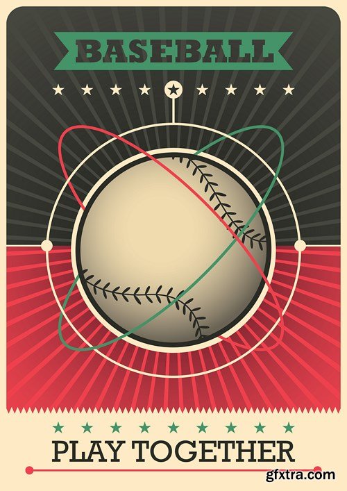 Retro Posters Collection, 25xEPS