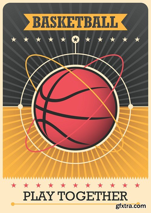 Retro Posters Collection, 25xEPS