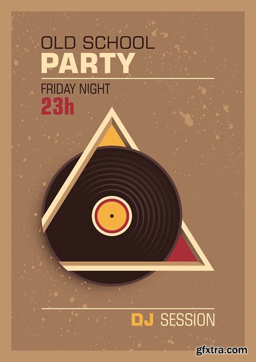 Retro Posters Collection, 25xEPS