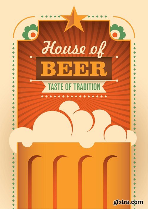 Retro Posters Collection, 25xEPS