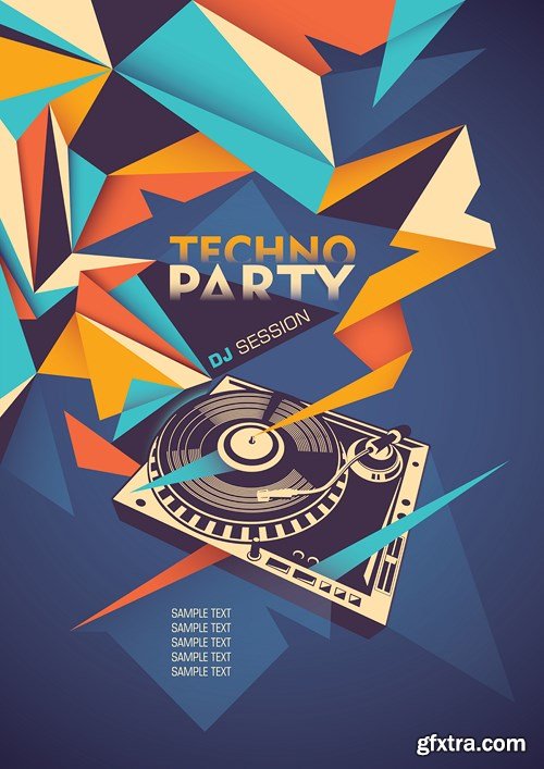 Retro Posters Collection, 25xEPS