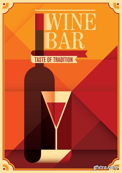 Retro Posters Collection, 25xEPS