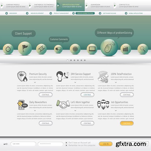 Web Elements Collection #3, 25xEPS