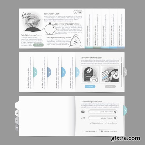 Web Elements Collection #3, 25xEPS