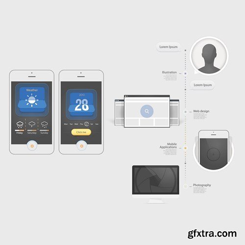 Web Elements Collection #3, 25xEPS