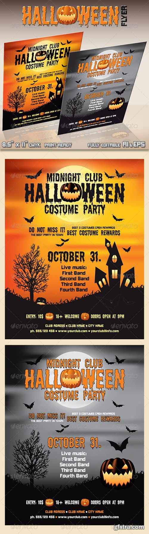 Halloween Flyer 478198