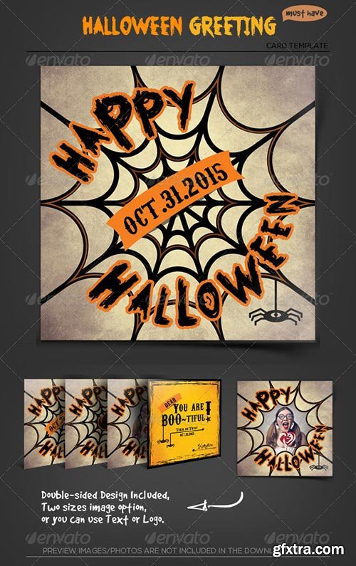 Halloween Greeting Card - Spider Web 5525727