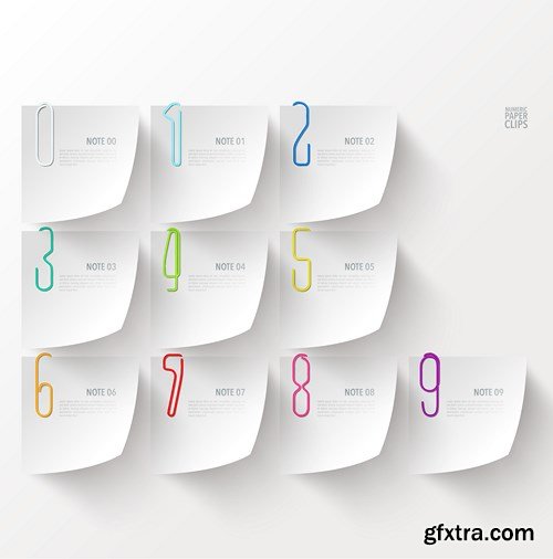 3D Paper and Elements of Design #2, 18xEPS