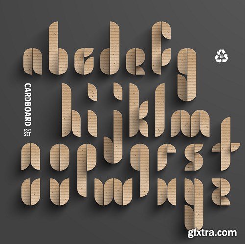 3D Paper and Elements of Design #2, 18xEPS