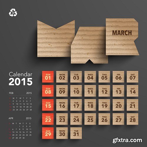 3D Paper and Elements of Design #2, 30xEPS